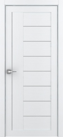 LIGHT 2110 (Велюр серый, стекло, 800*2000)